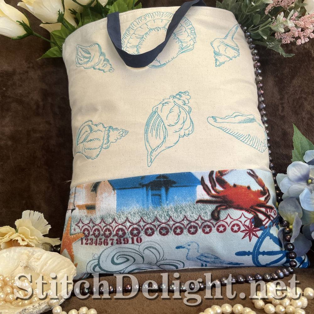 SDS4343 Redwork Sea Shells