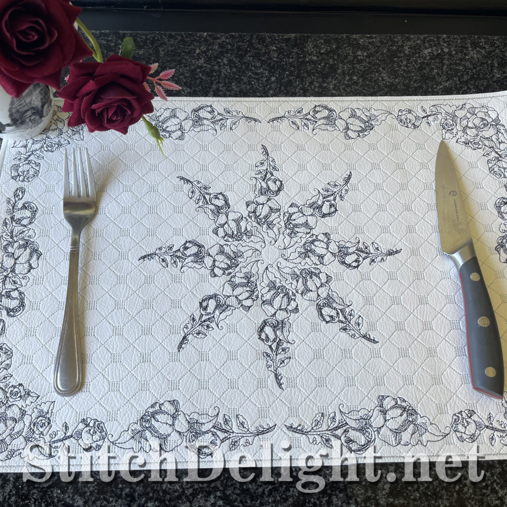 SDS4347 Redwork Roses