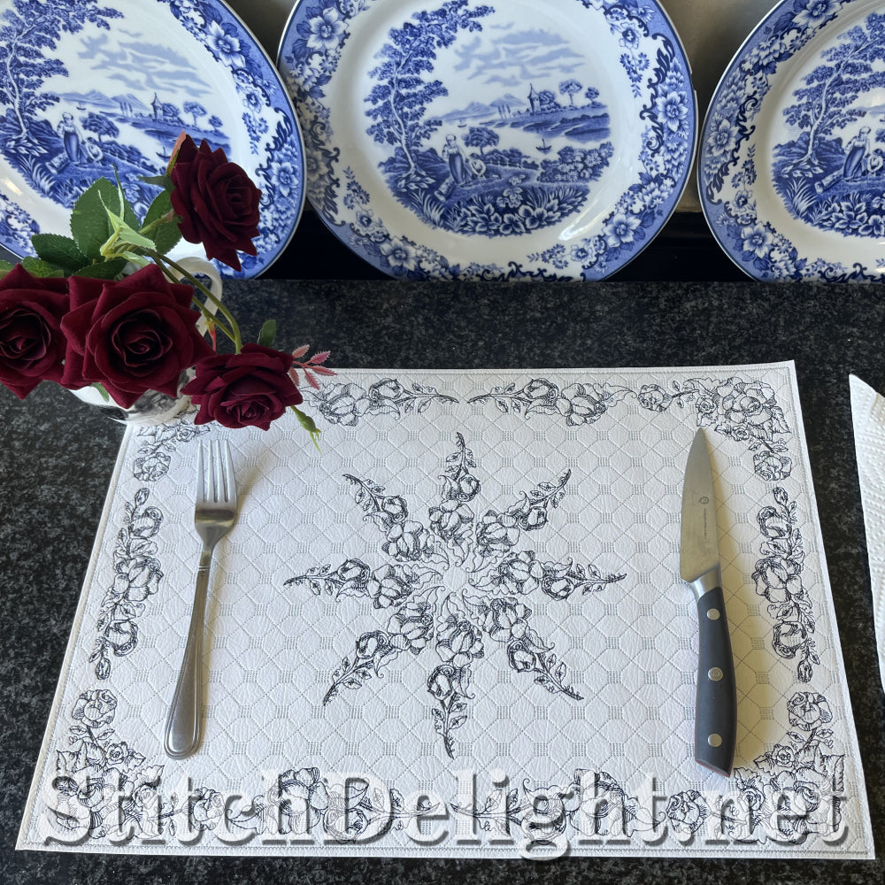 SDS4347 Redwork Roses