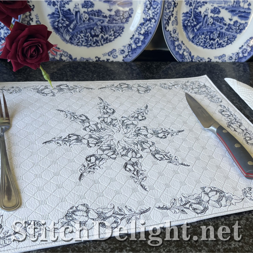 SDS4347 Redwork Roses