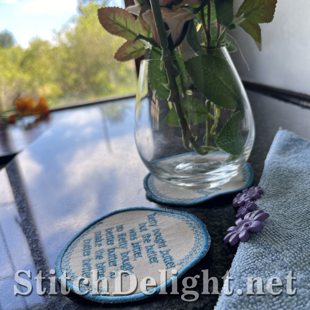 SDS4350 Tongue Twister Coaster