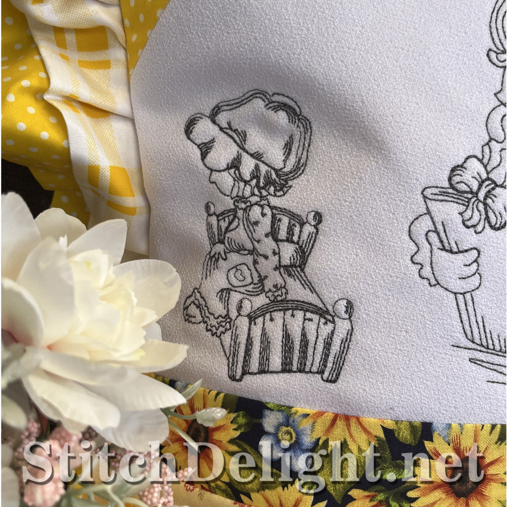 SDS4352 Redwork Laura