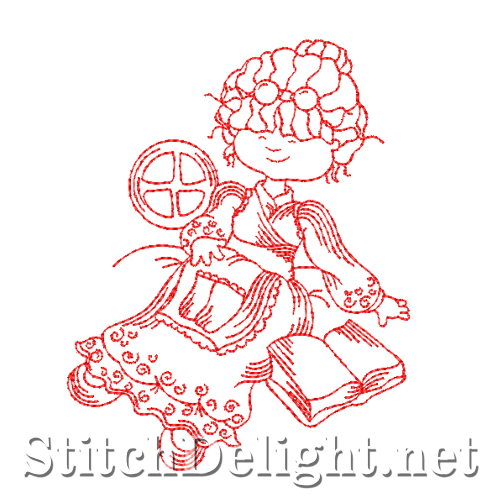 SDS4352 Redwork Laura