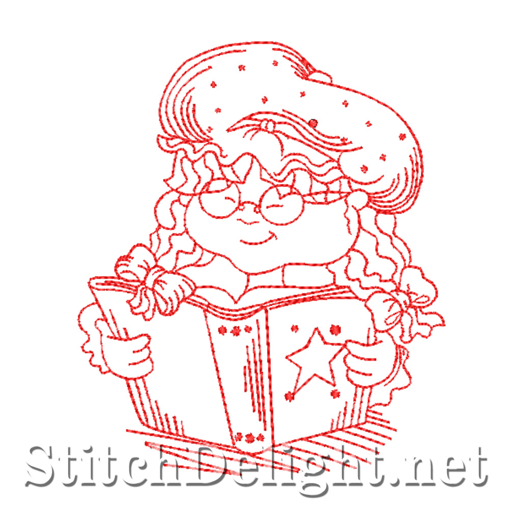 SDS4352 Redwork Laura