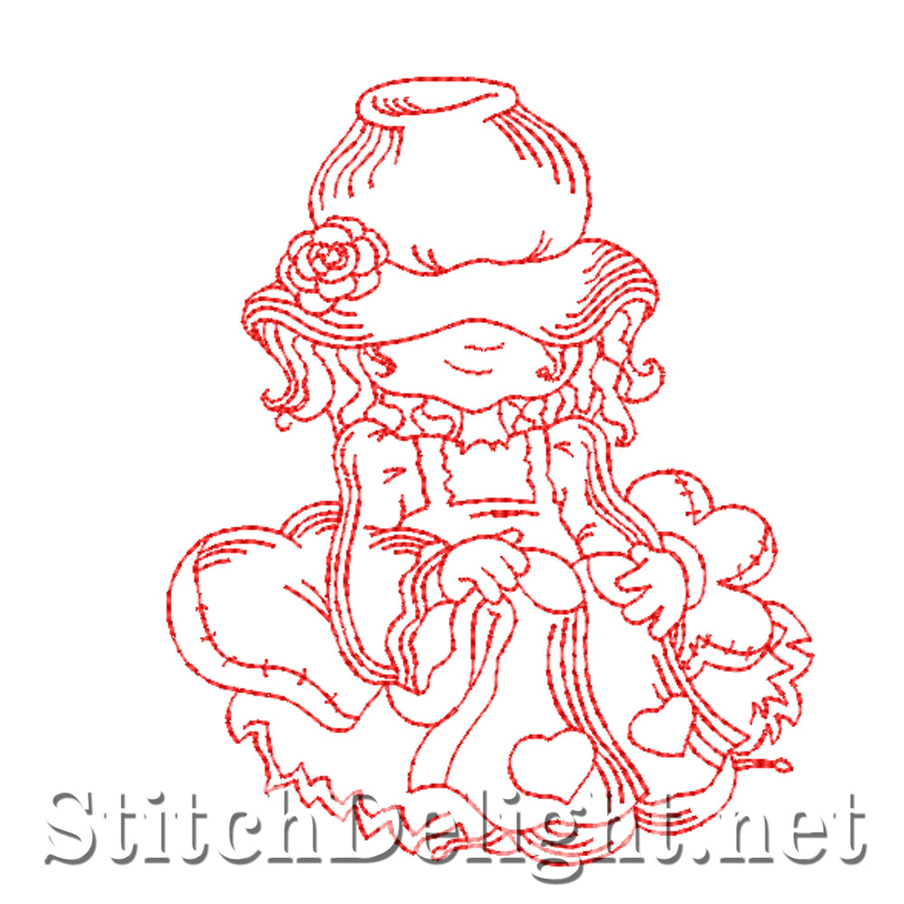 SDS4352 Redwork Laura