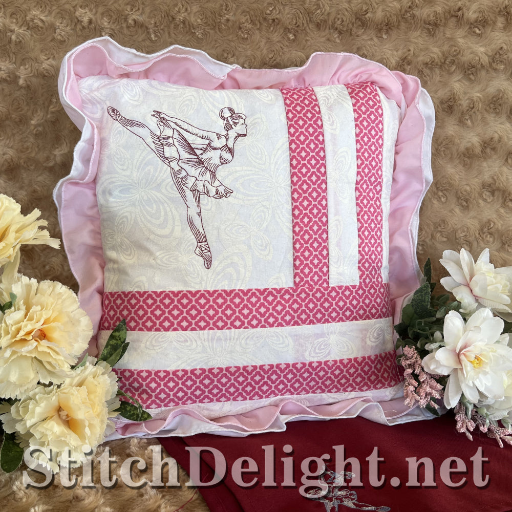 SDS4356 Redwork Ballerina