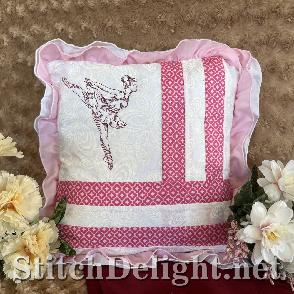 SDS4356 Redwork Ballerina