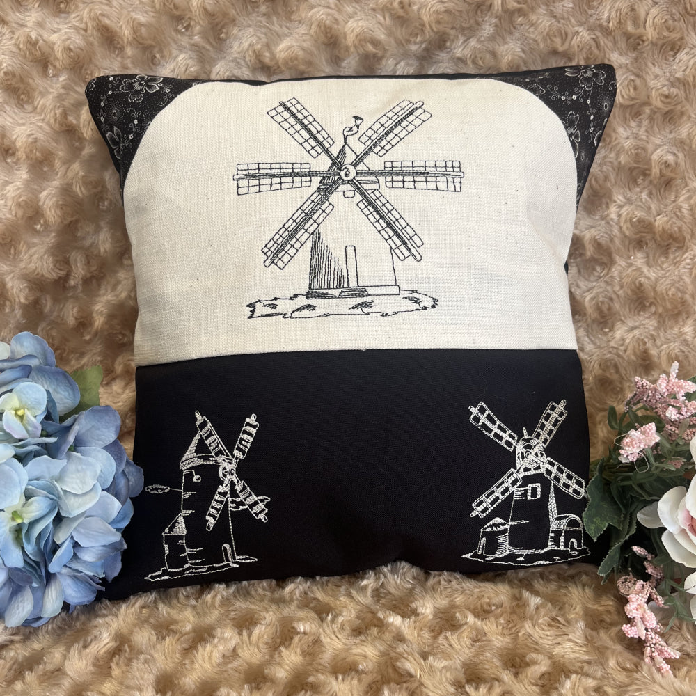 SDS4363 Redwork Windmills