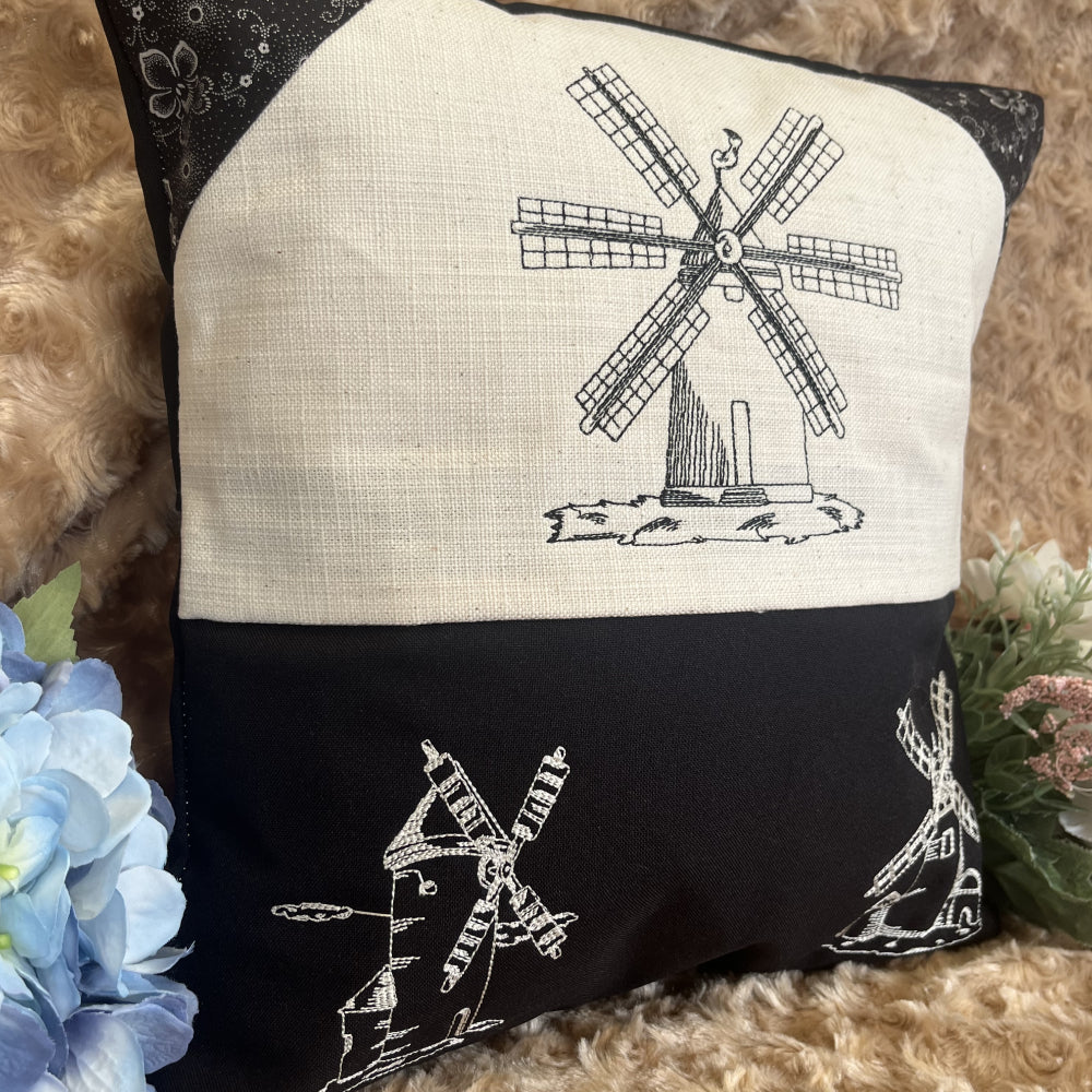 SDS4363 Redwork Windmills