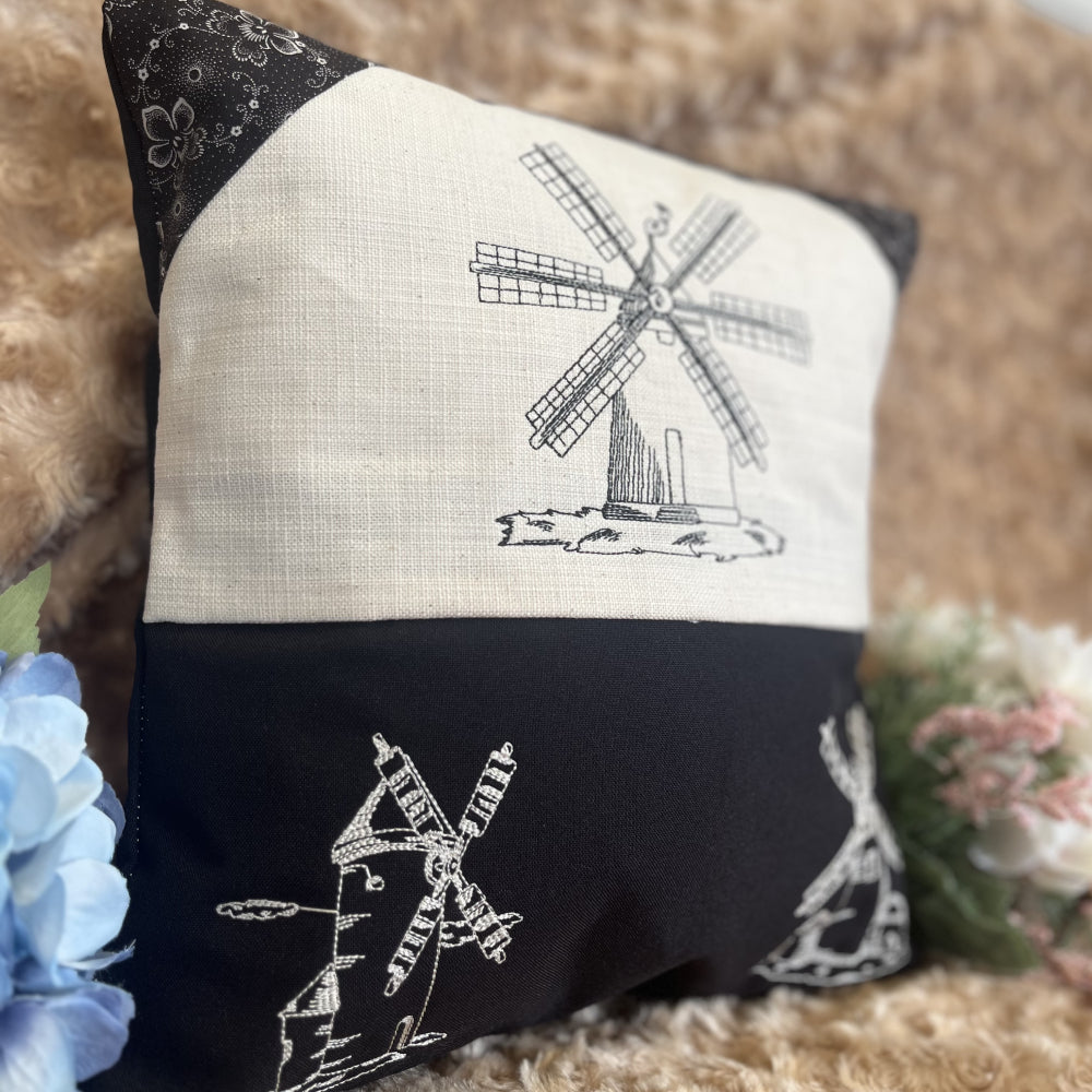 SDS4363 Redwork Windmills