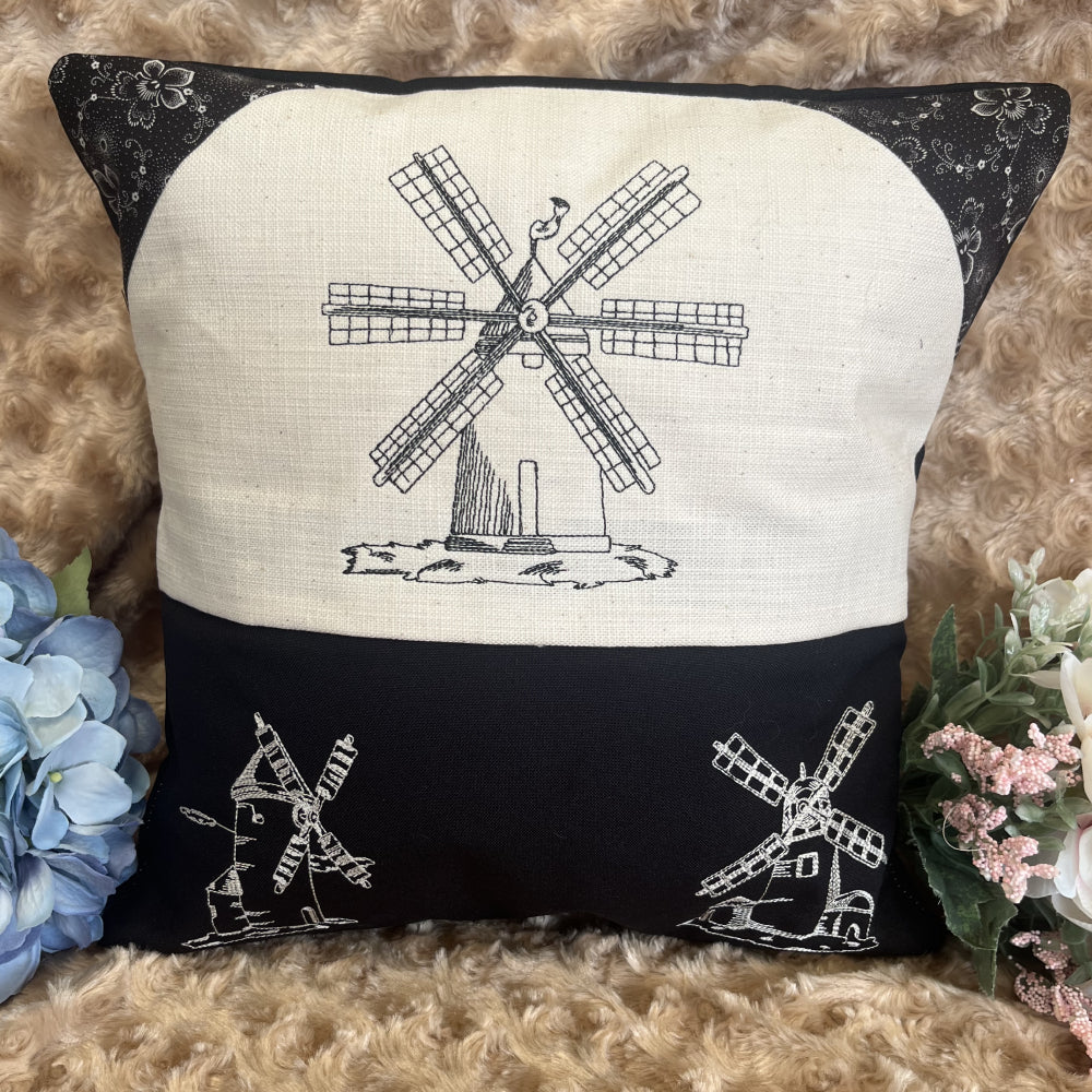 SDS4363 Redwork Windmills