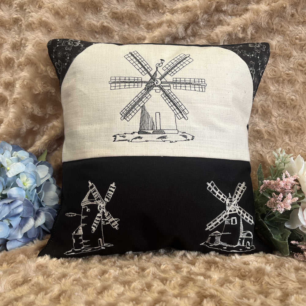 SDS4363 Redwork Windmills