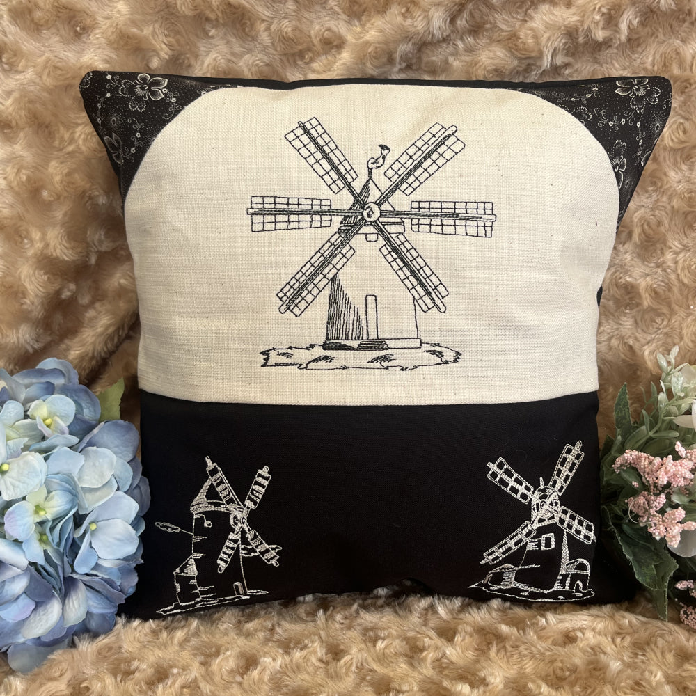 SDS4363 Redwork Windmills