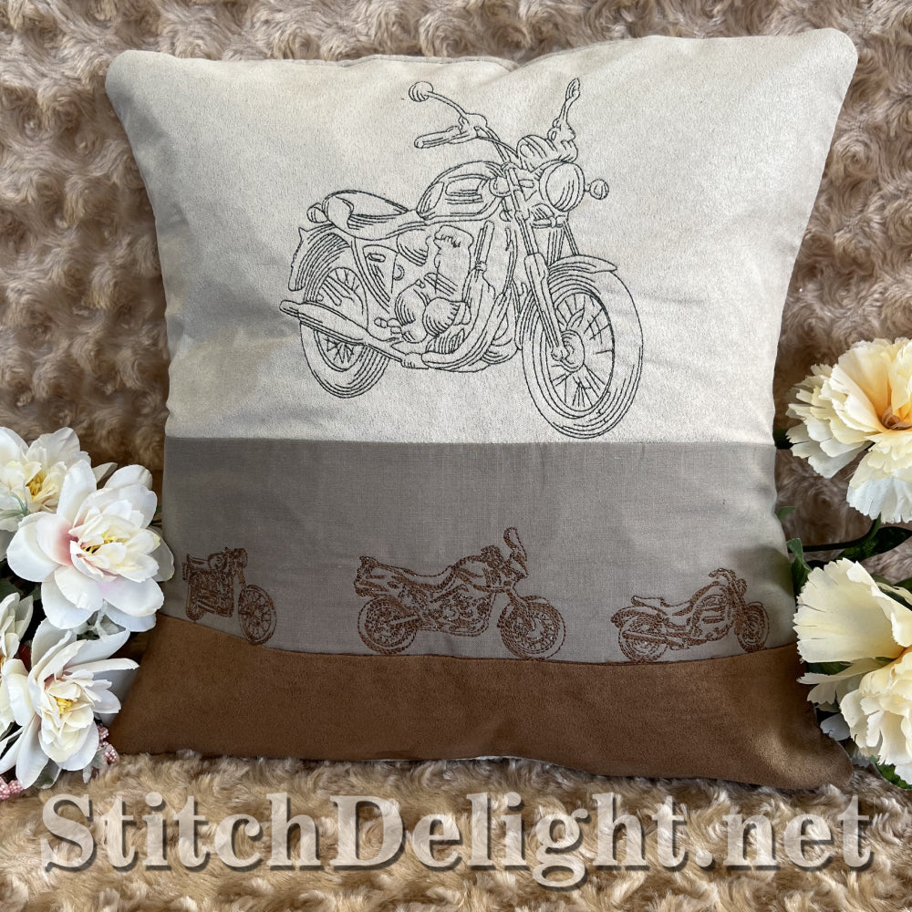 SDS4365 Redwork Motorcycles