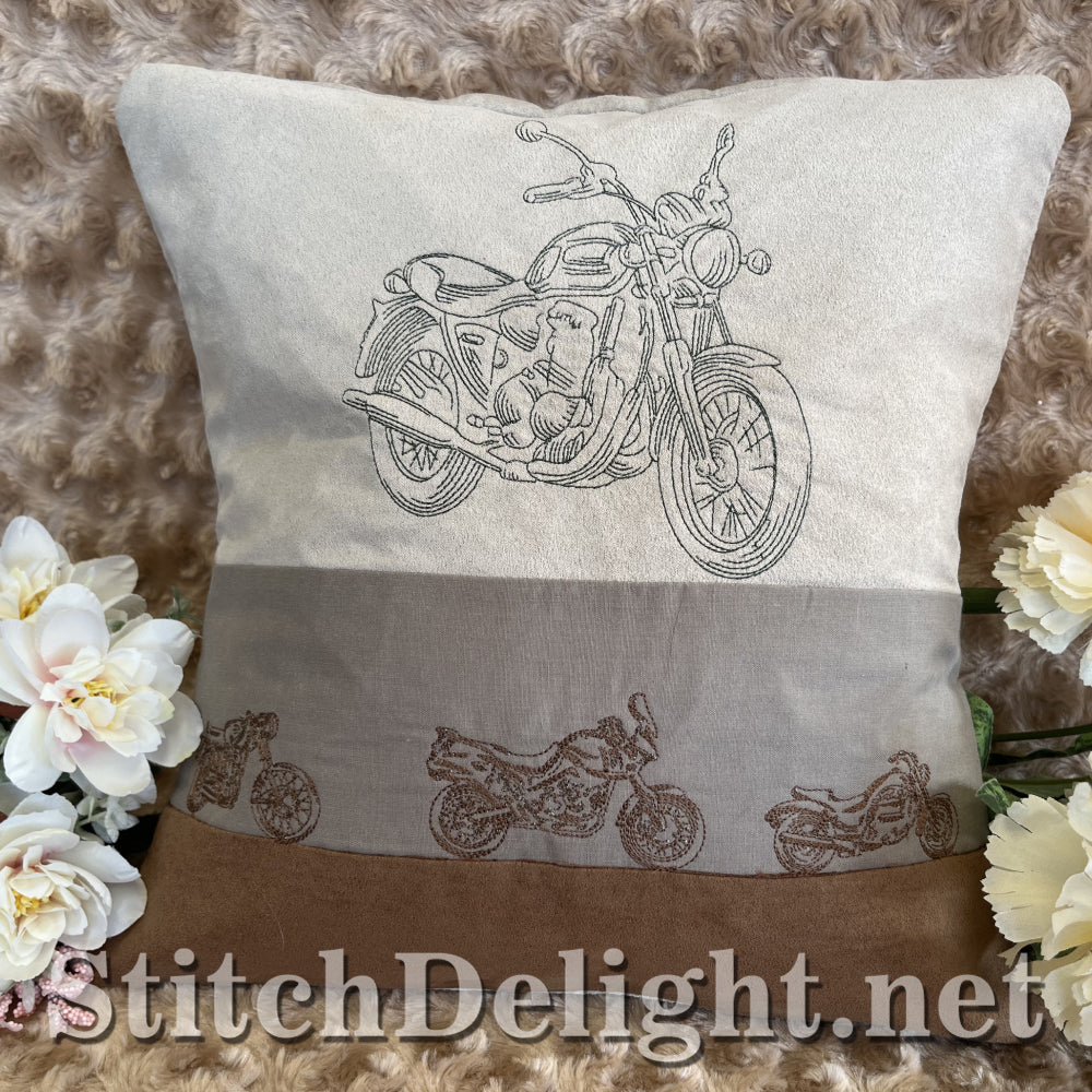 SDS4365 Redwork Motorcycles