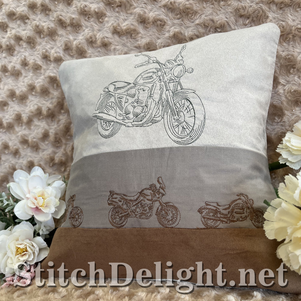 SDS4365 Redwork Motorcycles