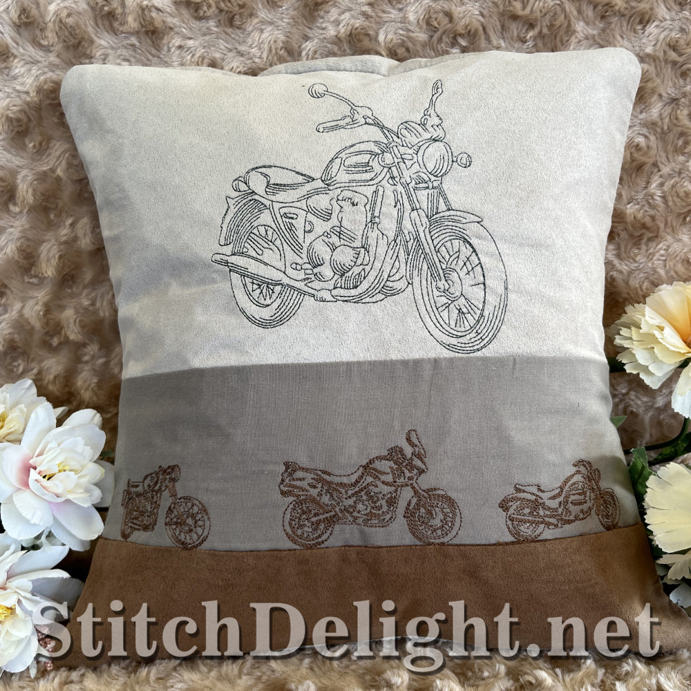 SDS4365 Redwork Motorcycles