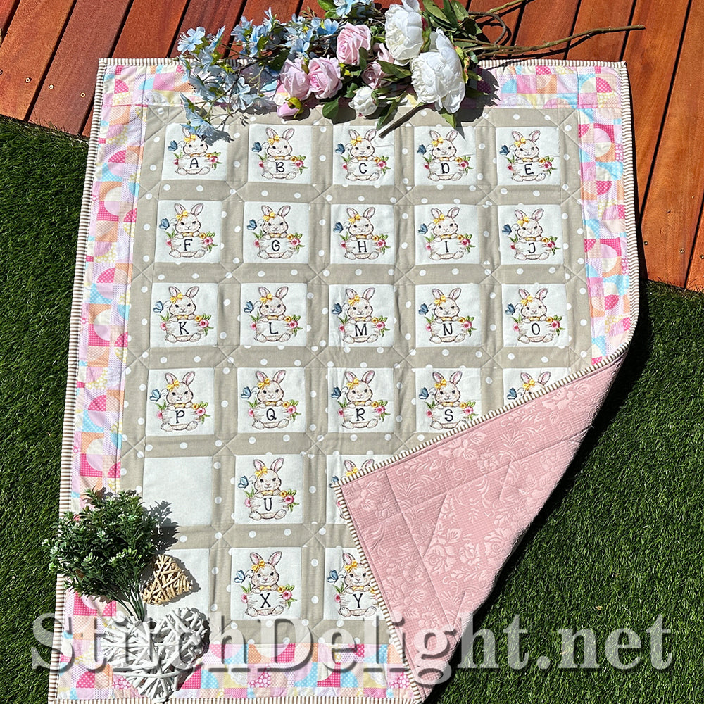 SDS4404 Spring Bunny Font T