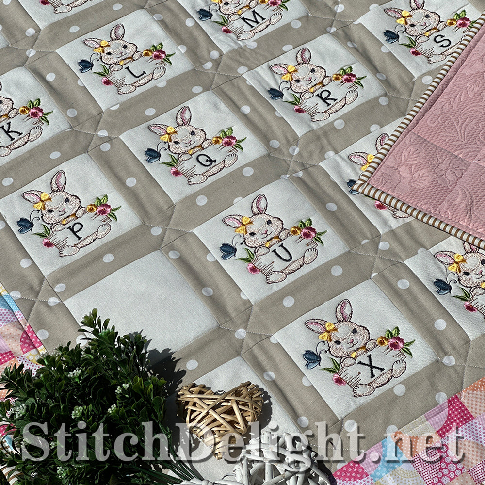 SDS4404 Spring Bunny Font C