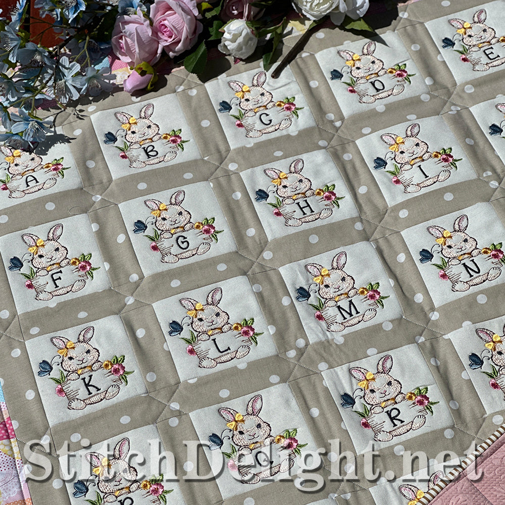 SDS4404 Spring Bunny Font E
