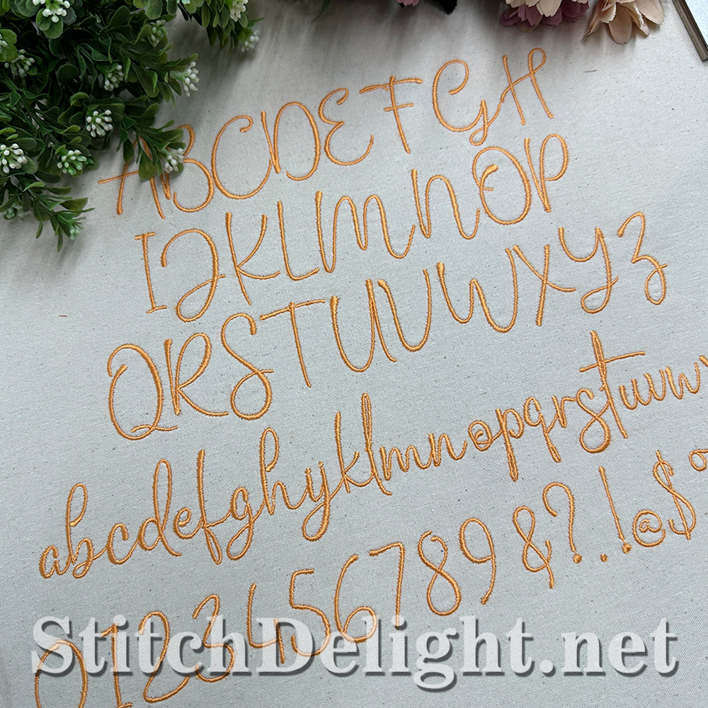 SDS4418 Spring Time Font
