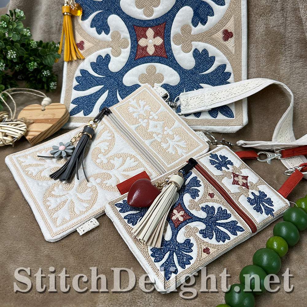 SDS4419 Talavera Zip Bag