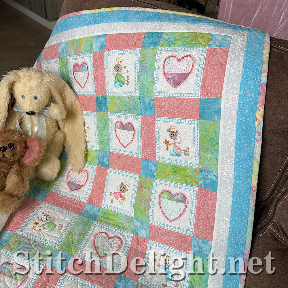 SDS4444 Sticky Angel Quilt