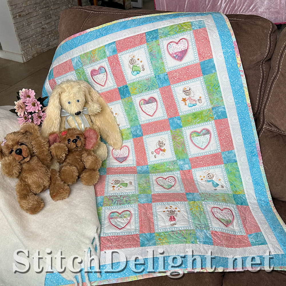 SDS4444 Sticky Angel Quilt