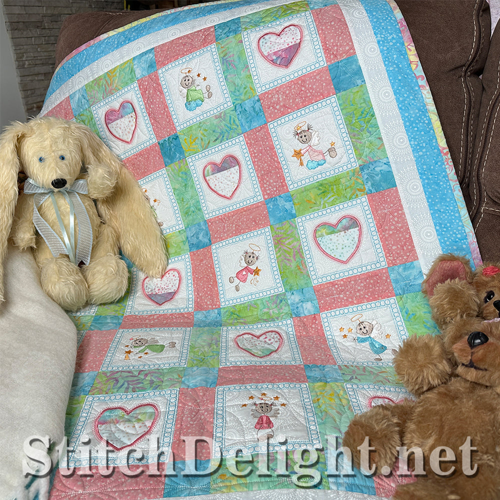 SDS4444 Sticky Angel Quilt