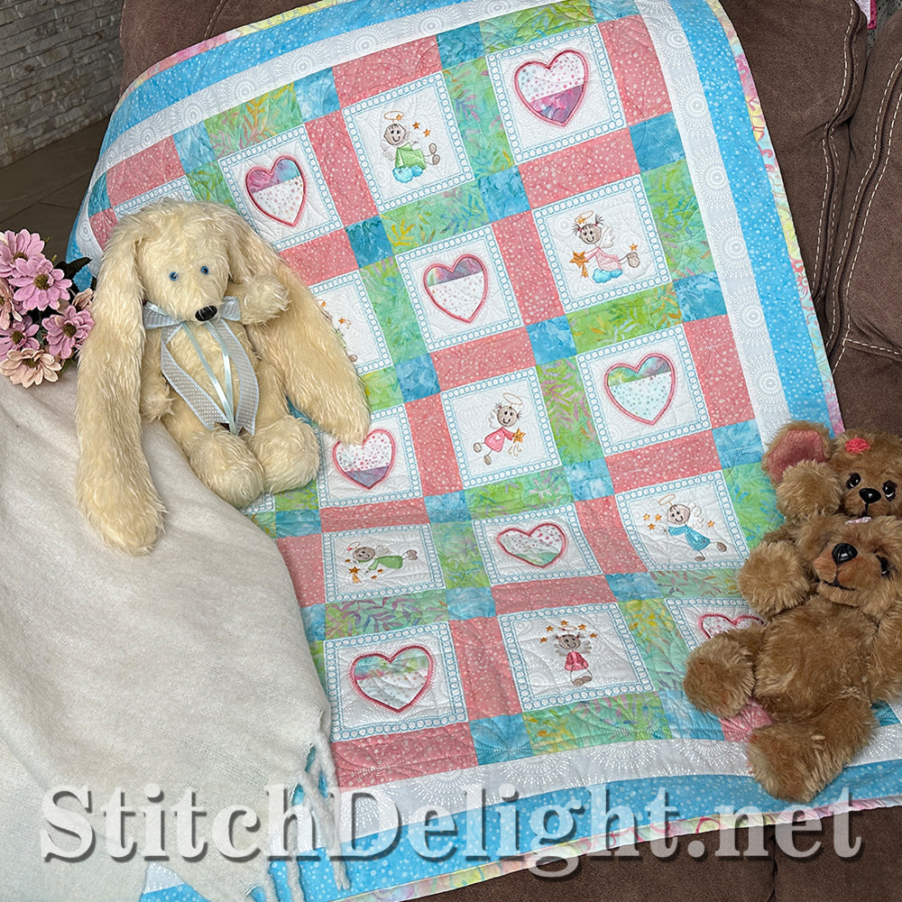 SDS4444 Sticky Angel Quilt