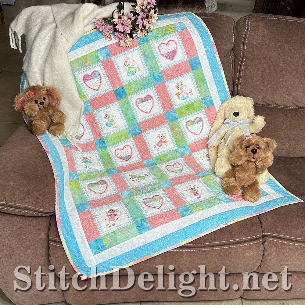 SDS4444 Sticky Angel Quilt
