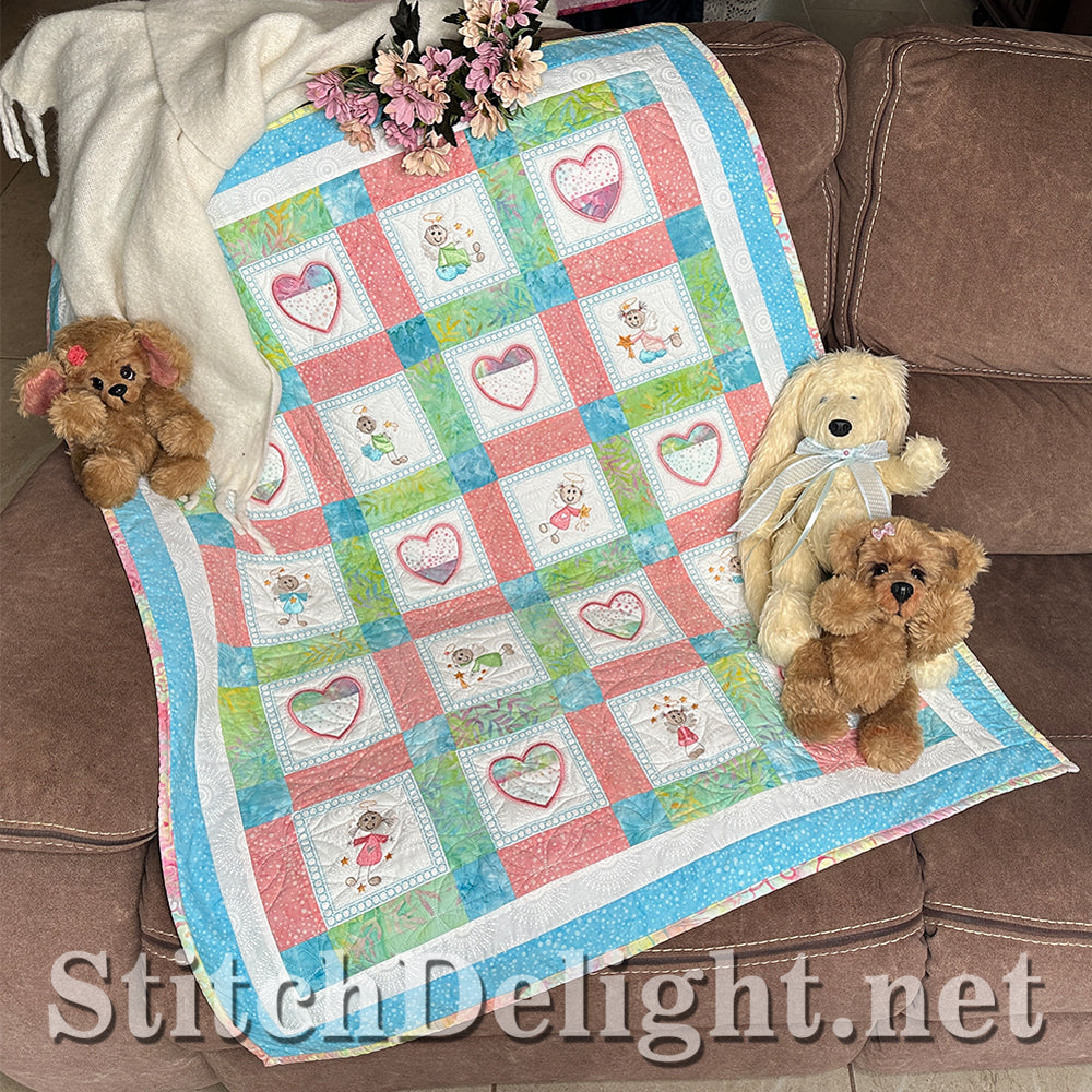 SDS4444 Sticky Angel Quilt