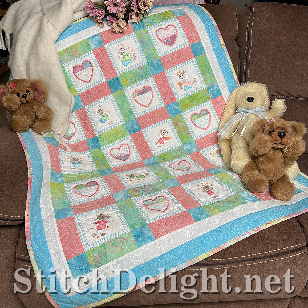 SDS4444 Sticky Angel Quilt