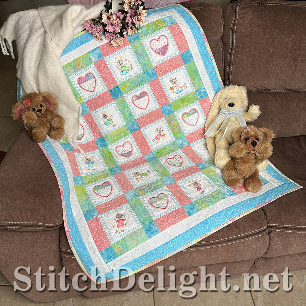 SDS4444 Sticky Angel Quilt