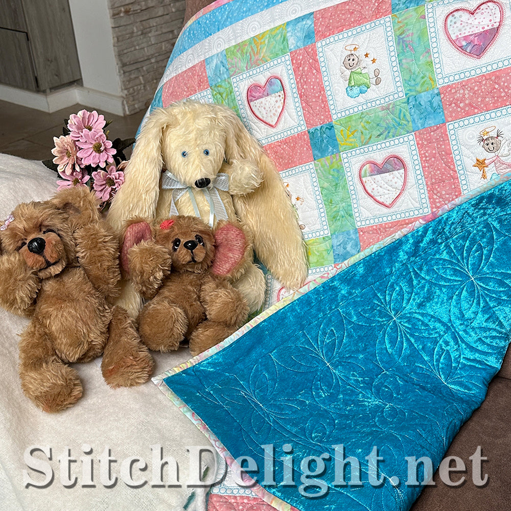 SDS4444 Sticky Angel Quilt