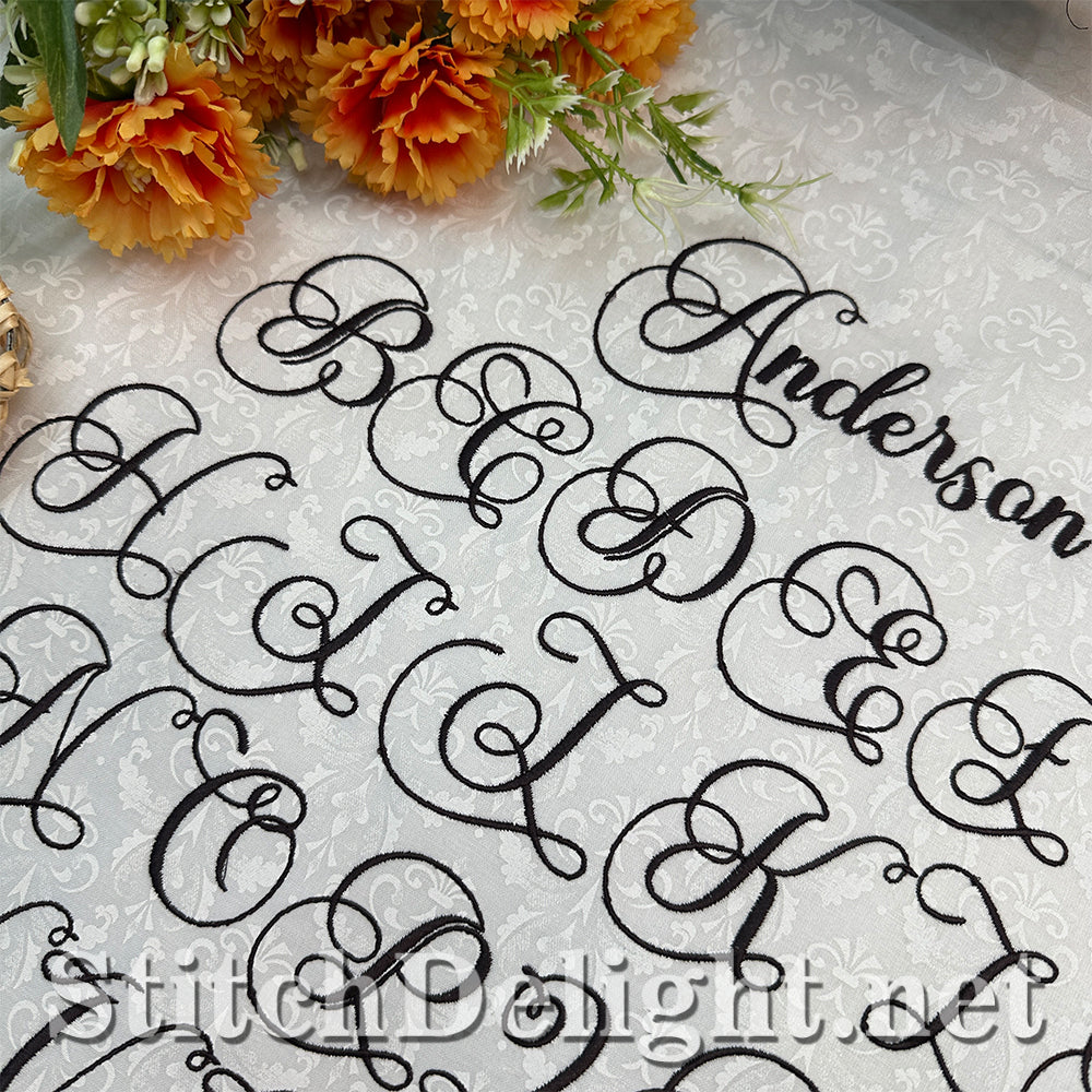 SDS4478 Scroll Elegance Font