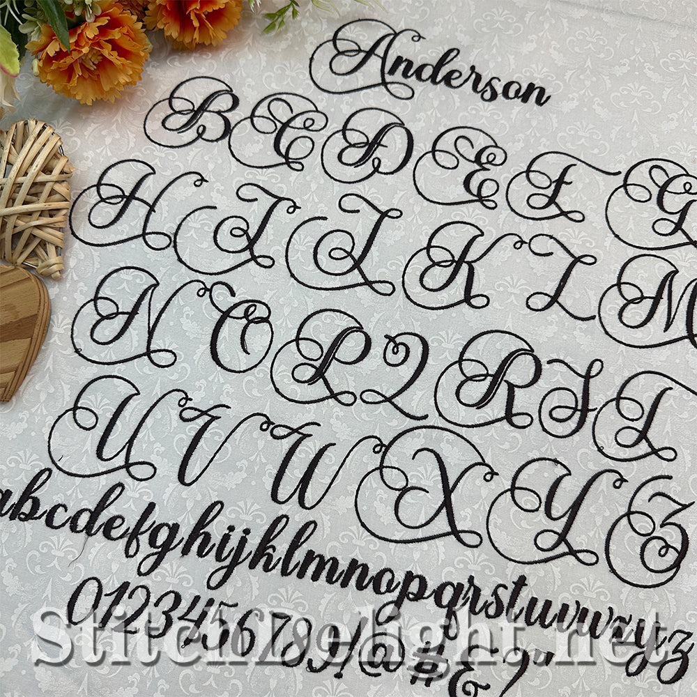 SDS4478 Scroll Elegance Font