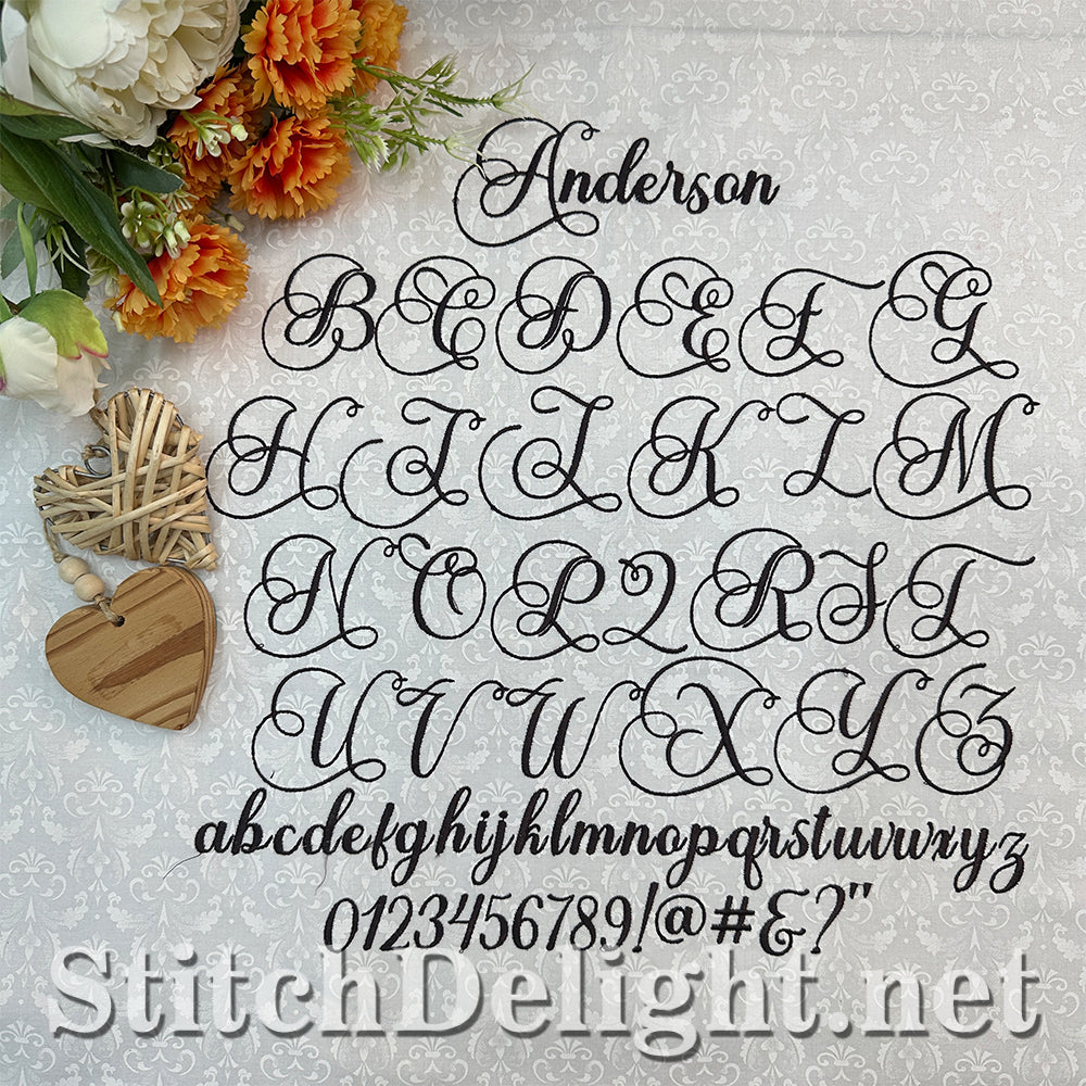 SDS4478 Scroll Elegance Font