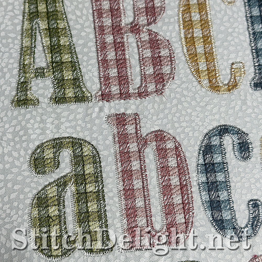 SDS4480 Gingham Font