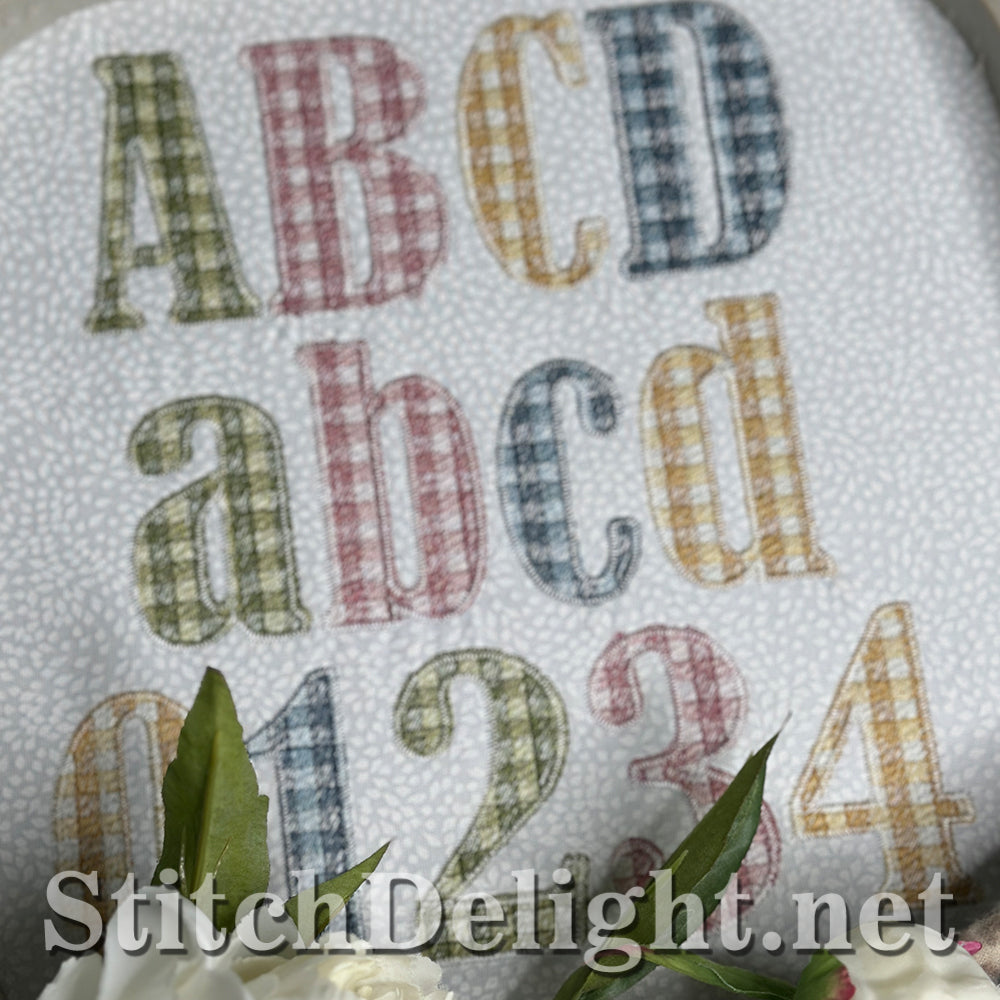 SDS4480 Gingham Font