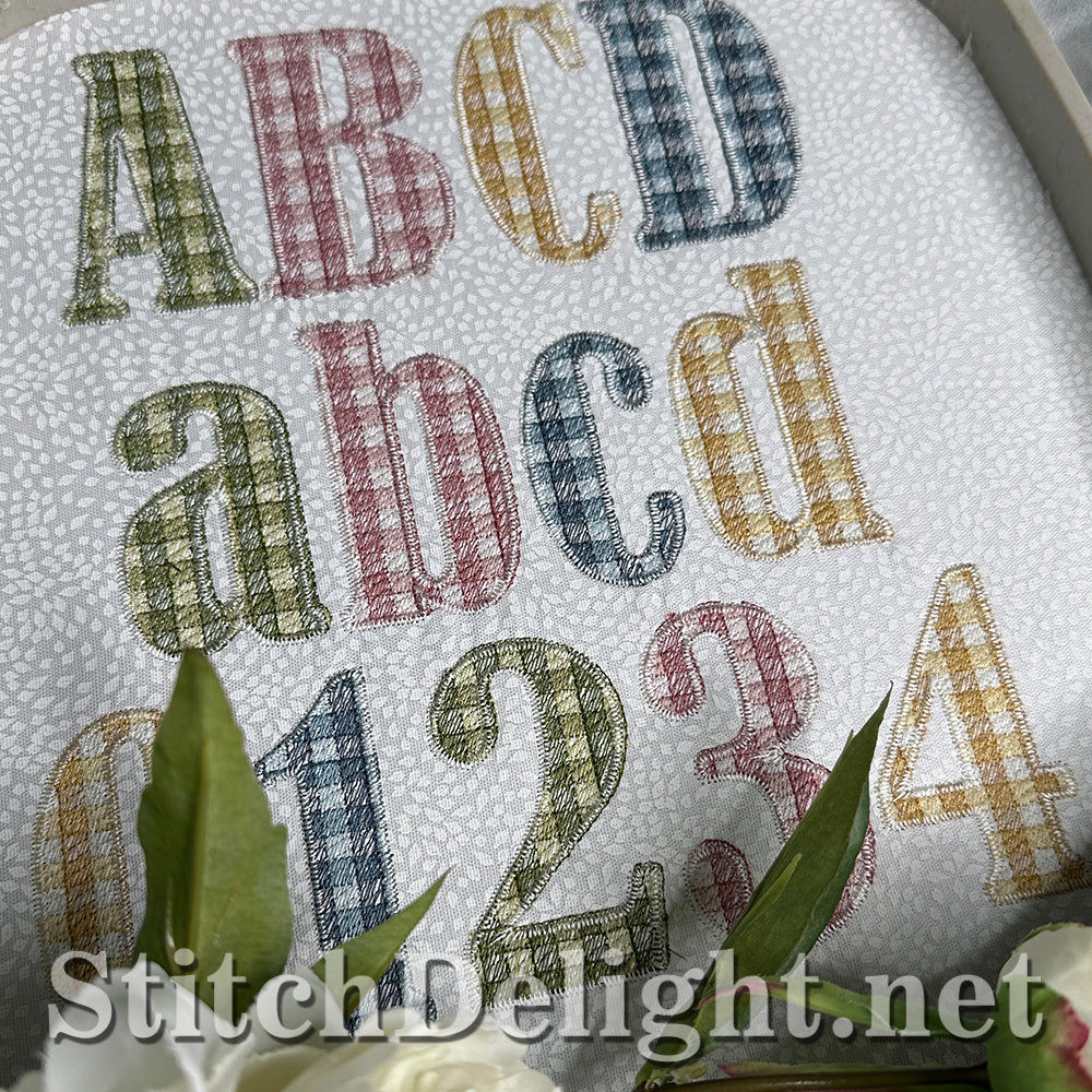 SDS4480 Gingham Font