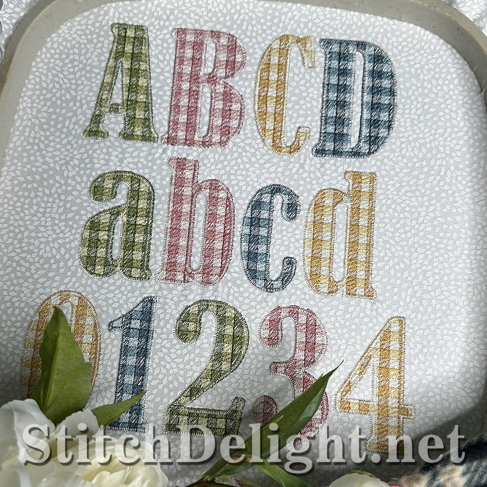 SDS4480 Gingham Font