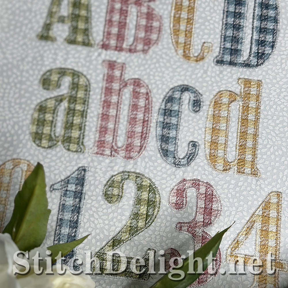 SDS4480 Gingham Font