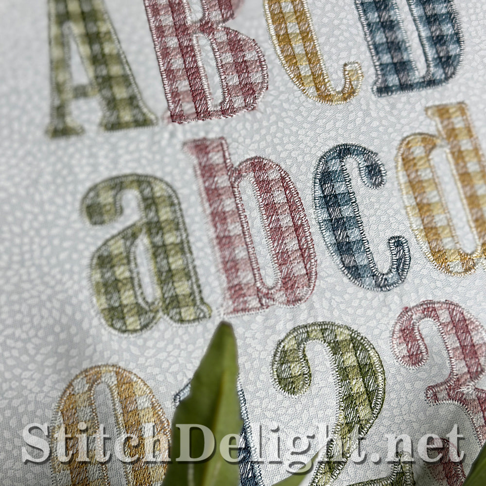 SDS4480 Gingham Font