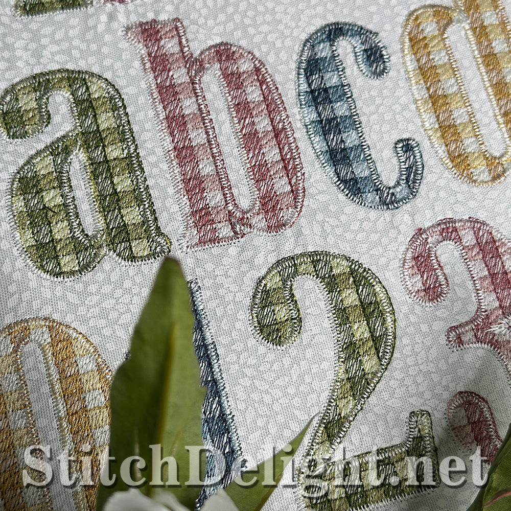 SDS4480 Gingham Font