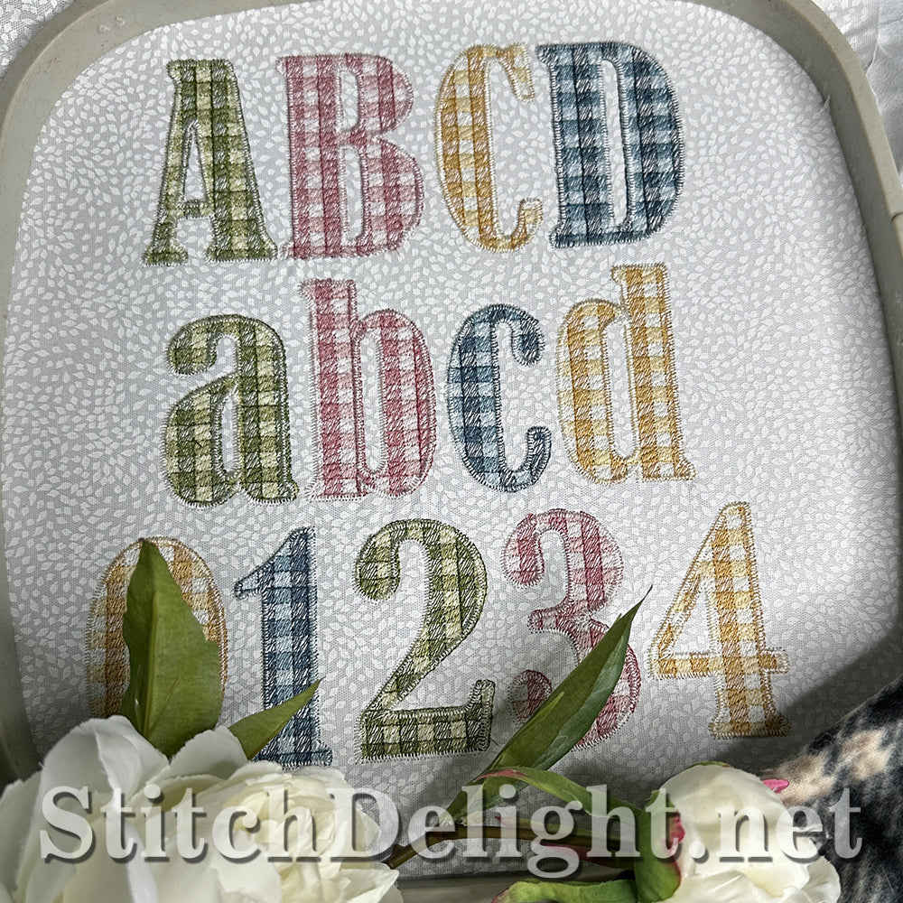 SDS4480 Gingham Font