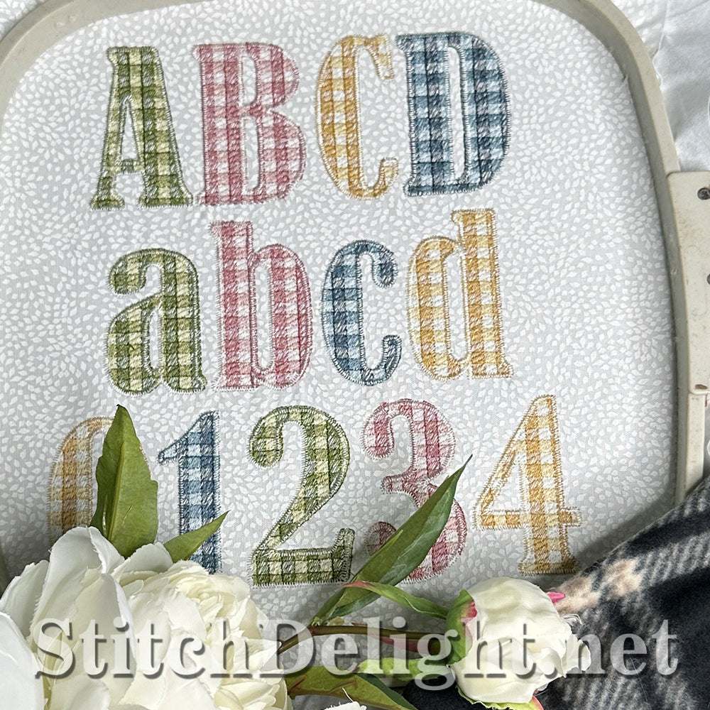 SDS4480 Gingham Font