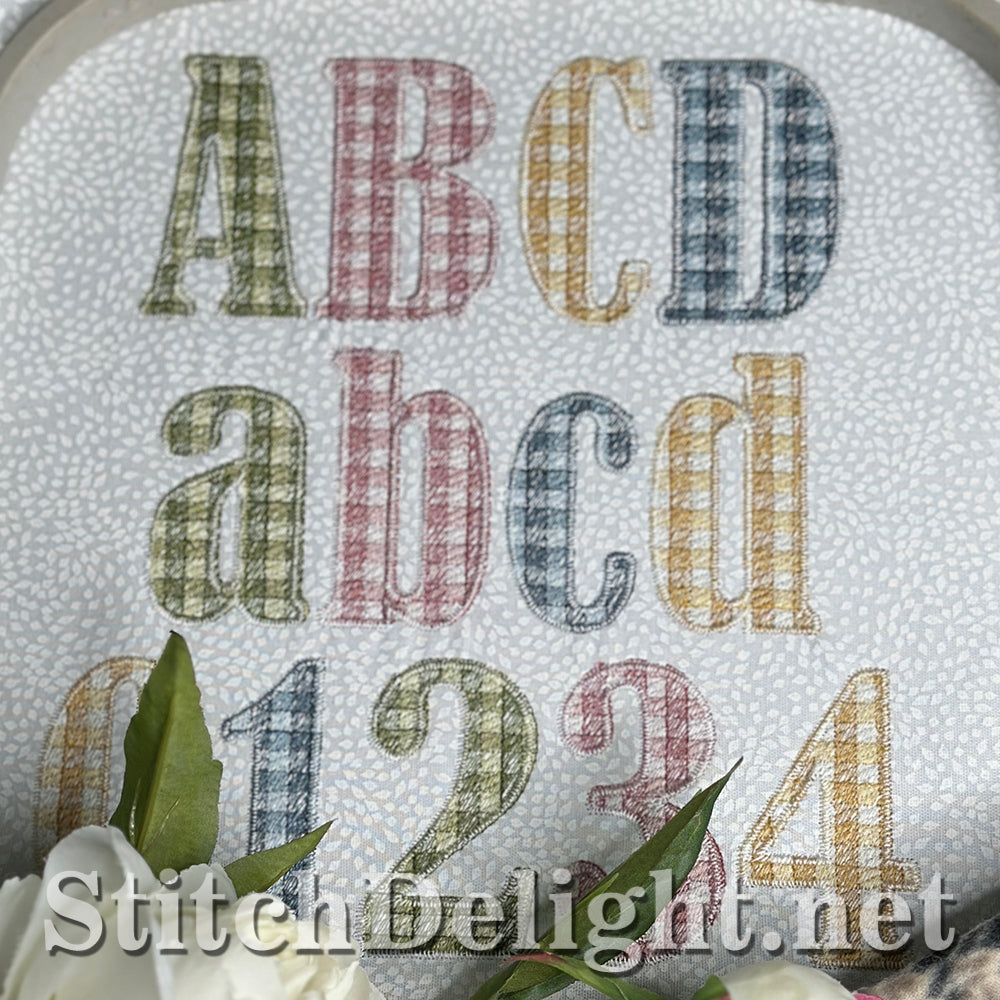 SDS4480 Gingham Font