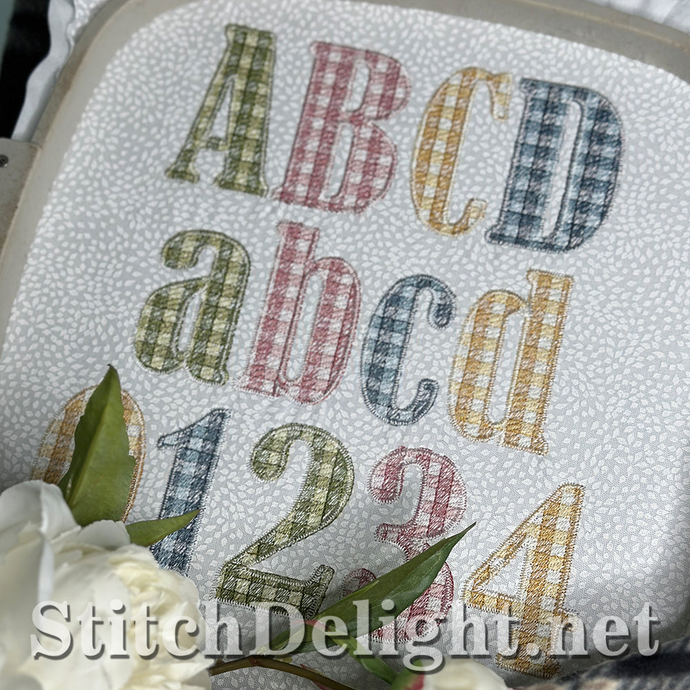 SDS4480 Gingham Font