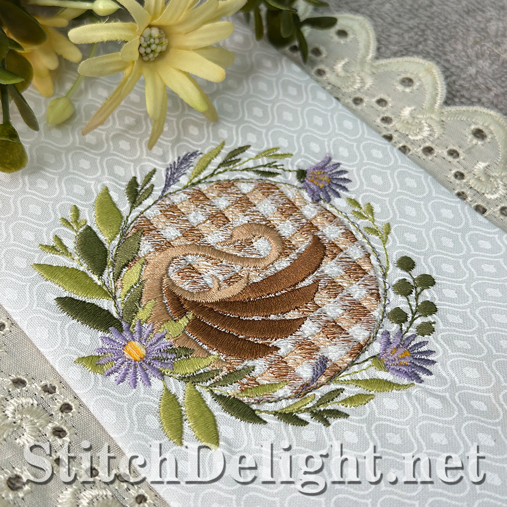 SDS4493 Gingham Swan